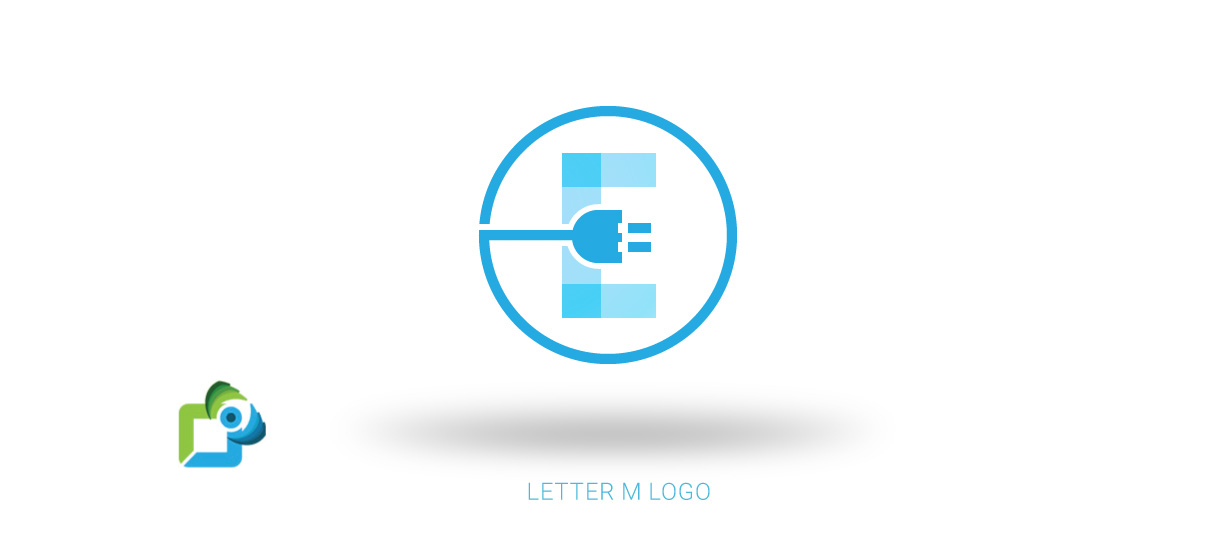 Electric-Logo E letter